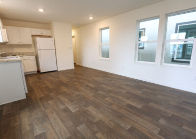 singlewide mobile home inside