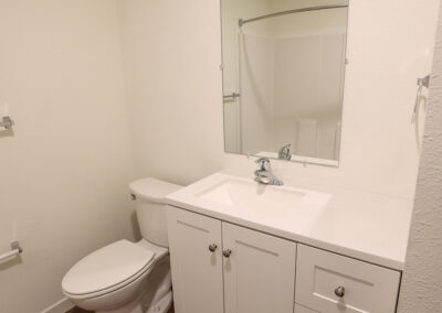 singlewide mobile bathroom