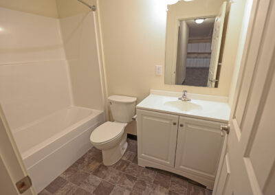 master bath in our double wide mobile homes